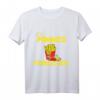 Pommes Prinzessin Frites Fast Food T-Shirt für Damen – Perfekt für Pommes-Liebhaberinnen und Gastronomie-Fans