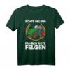 Gülle Echte Helden Fahren Rote Felgen Landwirt T-Shirt – Lustiges Bauernhof Design für Landwirte, Farmer & Nachwuchs auf dem Feld