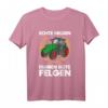 Gülle Echte Helden Fahren Rote Felgen Landwirt T-Shirt – Lustiges Bauernhof Design für Landwirte, Farmer & Nachwuchs auf dem Feld