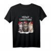 Meowy Christmas Süßes Katzen Mama Pyjama & T-Shirt – Festliches Weihnachtsoutfit für Katzenliebhaber, Katzenmütter & Tierfreunde