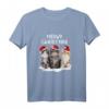 Meowy Christmas Süßes Katzen Mama Pyjama & T-Shirt – Festliches Weihnachtsoutfit für Katzenliebhaber, Katzenmütter & Tierfreunde