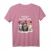 Meowy Christmas Süßes Katzen Mama Pyjama & T-Shirt – Festliches Weihnachtsoutfit für Katzenliebhaber, Katzenmütter & Tierfreunde