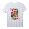 HERZKÖNIG KING Fasching Karneval Kostüm Spielkarte T-Shirt - Perfekt für Fasching, Karneval, Geburtstag, Motto-Partys und Poker Turniere