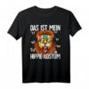 Das Ist Mein Hippie Kostüm 60er 70er Jahre T-Shirt – Retro Hippie Löwe Design für Festivals, Kostümpartys & Fasching