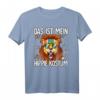 Das Ist Mein Hippie Kostüm 60er 70er Jahre T-Shirt – Retro Hippie Löwe Design für Festivals, Kostümpartys & Fasching