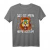 Das Ist Mein Hippie Kostüm 60er 70er Jahre T-Shirt – Retro Hippie Löwe Design für Festivals, Kostümpartys & Fasching