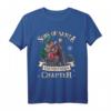 Sons of Santa Weihnachts-T-Shirt – Santa auf Motorrad mit Baum, Pfeife & Bier im Retro Vintage Look für Biker und Rocker zu Weihnachten