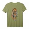Tiger Raubtier Natur Tiermotiv Aufdruck T-Shirt - Stylisches Wildtier Design für Tier- und Naturliebhaber