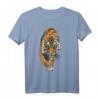 Tiger Raubtier Natur Tiermotiv Aufdruck T-Shirt - Stylisches Wildtier Design für Tier- und Naturliebhaber