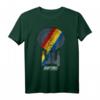 Star Trek Next Generation Retro Rainbow Ship Graphic T-Shirt - Officially Licensed Sci-Fi Fan Merchandise