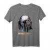 Star Wars The Mandalorian Helm Portrait Langarmshirt - Offiziell lizenziert für Fans von Mandalorian und Star Wars
