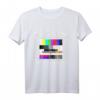 70er Jahre Kostüm Hat Sendepause Testbild T-Shirt – Lustiges Retro Outfit für Motto Partys, Karneval & Halloween