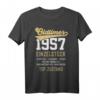 67 Jahre Oldtimer 1957 Einzelstück Vintage T-Shirt – Perfektes Geschenk zum 67. Geburtstag für Männer und Frauen