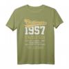 67 Jahre Oldtimer 1957 Einzelstück Vintage T-Shirt – Perfektes Geschenk zum 67. Geburtstag für Männer und Frauen