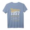 67 Jahre Oldtimer 1957 Einzelstück Vintage T-Shirt – Perfektes Geschenk zum 67. Geburtstag für Männer und Frauen