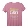 67 Jahre Oldtimer 1957 Einzelstück Vintage T-Shirt – Perfektes Geschenk zum 67. Geburtstag für Männer und Frauen