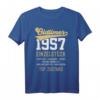 67 Jahre Oldtimer 1957 Einzelstück Vintage T-Shirt – Perfektes Geschenk zum 67. Geburtstag für Männer und Frauen