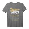 67 Jahre Oldtimer 1957 Einzelstück Vintage T-Shirt – Perfektes Geschenk zum 67. Geburtstag für Männer und Frauen