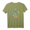 Bunte Schildkröte Aquarell Maori Ozean Scuba T-Shirt – Für Taucher, Meerestier-Liebhaber und Meeresfreunde in S-XXXL