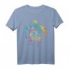 Bunte Schildkröte Aquarell Maori Ozean Scuba T-Shirt – Für Taucher, Meerestier-Liebhaber und Meeresfreunde in S-XXXL