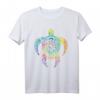 Bunte Schildkröte Aquarell Maori Ozean Scuba T-Shirt – Für Taucher, Meerestier-Liebhaber und Meeresfreunde in S-XXXL
