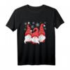 Lustiges Weihnachtswichtel Langarmshirt mit Schneeflocken – Perfektes Festtagsdesign für Familie, Frauen, Männer, Mädchen und Jungen