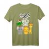 Dad of the Wild One Safari Geburtstag T-Shirt für Kinder - Tier- und Dschungel-Motto, ideales Geschenk für kleine Tierliebhaber, Jungle Party Outfit