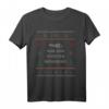 Hab den Pfosten repariert - Lustiges Ugly Christmas T-Shirt für Weihnachten, Fans von Weihnachtsfilmen & humorvolle Feiertagskleidung