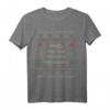 Hab den Pfosten repariert - Lustiges Ugly Christmas T-Shirt für Weihnachten, Fans von Weihnachtsfilmen & humorvolle Feiertagskleidung