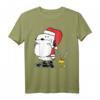 HapPanda Holiday Snoopy Woodstock Geweih Weihnachtsmann T-Shirt – Lustiges Weihnachts- und Geburtstagsgeschenk