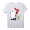 HapPanda Holiday Snoopy Woodstock Geweih Weihnachtsmann T-Shirt – Lustiges Weihnachts- und Geburtstagsgeschenk