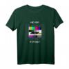 Testbild T-Shirt für 80er & 90er Jahre Party - Retro Kostüm & Vintage Outfit für Nostalgie-Fans & Motto-Partys