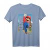 HapPanda Mario Jumping Portrait T-Shirt - Official Nintendo Gaming Merchandise für Fans jeden Alters