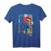 HapPanda Mario Jumping Portrait T-Shirt - Official Nintendo Gaming Merchandise für Fans jeden Alters