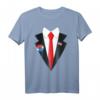 Donald Trump Halloween Kostüm - Lustiges Anzug Krawatte Shirt für Partys & Last-Minute-Verkleidungen