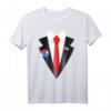 Donald Trump Halloween Kostüm - Lustiges Anzug Krawatte Shirt für Partys & Last-Minute-Verkleidungen