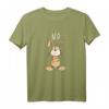 Nö Statement Kaninchen T-Shirt - Lustiges Tiermotiv im Comic Style, Perfekt als Ostergeschenk für Hasenliebhaber, Kinder, Damen und Herren