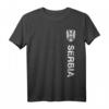 Serbia Shirt mit Wappen & Flagge - Retro/Vintage Look für Damen & Herren, Ideal für Serbische Patrioten & als Geschenk