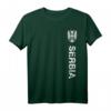 Serbia Shirt mit Wappen & Flagge - Retro/Vintage Look für Damen & Herren, Ideal für Serbische Patrioten & als Geschenk