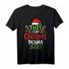Weihnachts Schlafanzug T-Shirt - Klassischer, langlebiger Schlafanzug mit doppeltem Saum für die festliche Saison