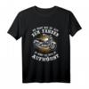 Motorrad Biker Spruch Ruhestand Geschenk T-Shirt für Männer – Lustiges Opa Motorradfahrer Geschenk zur Rente & Pension
