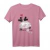 HapPanda Mickey Mouse and Minnie Hearts T-Shirt - Offiziell lizenziertes Disney Merchandise für Disney Fans