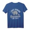 Waschbär Geschenk für Raccoon Mapache Marder T-Shirt – Niedliches Waldtier Design für Tierliebhaber, Kinder & Damen