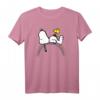Erdnüsse Snoopy Woodstock Regenbogen T-Shirt - Lizenziertes Cartoon-Design für Fans & HapPanda Geschenk