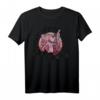 Pink Panther Paint The Town Pink Circle Portrait T-Shirt - Offiziell lizenzierte Cartoon Kleidung für Fans