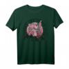 Pink Panther Paint The Town Pink Circle Portrait T-Shirt - Offiziell lizenzierte Cartoon Kleidung für Fans