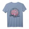 Pink Panther Paint The Town Pink Circle Portrait T-Shirt - Offiziell lizenzierte Cartoon Kleidung für Fans