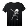 Kinder Dab Jungen Mädchen - Lustiges Dabbing Skelett T-Shirt für Halloween, Geburtstag & Trendige Kinderkleidung