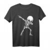Kinder Dab Jungen Mädchen - Lustiges Dabbing Skelett T-Shirt für Halloween, Geburtstag & Trendige Kinderkleidung