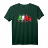 Motorroller Scooter Rollerfahrer T-Shirt mit Italien Flagge – Perfektes Geschenk für Moped-Fans zum Geburtstag und Weihnachten